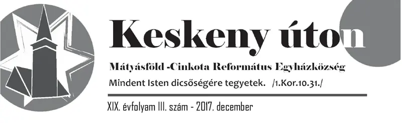 Keskeny úton – 2017. december