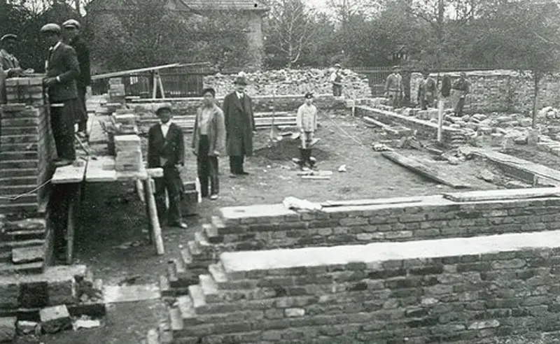 A Budapest-Mátyásföldi Református Egyházközség templomának építése 1937-ből