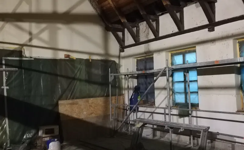 Felújítás – tetőmunkák